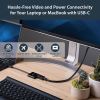 StarTech.com CDP2DPUCP USB graphics adapter 3840 x 2160 pixels Black 7