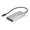StarTech.com TB32HD24K60 USB graphics adapter 4096 x 2160 pixels Silver 1