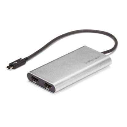 StarTech.com TB32HD24K60 USB graphics adapter 4096 x 2160 pixels Silver 1