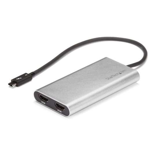 StarTech.com TB32HD24K60 USB graphics adapter 4096 x 2160 pixels Silver 1