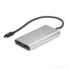 StarTech.com TB32HD24K60 USB graphics adapter 4096 x 2160 pixels Silver 9
