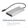 StarTech.com TB32HD24K60 USB graphics adapter 4096 x 2160 pixels Silver 11