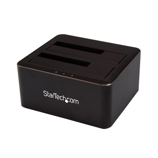 StarTech.com SDOCK2U33V storage drive docking station USB 3.2 Gen 1 (3.1 Gen 1) Type-B Black 1