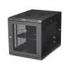 StarTech.com RK1232WALHM rack cabinet 12U Wall mounted rack Black 1