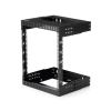 StarTech.com RK12WALLOA rack cabinet 12U Wall mounted rack Black 1