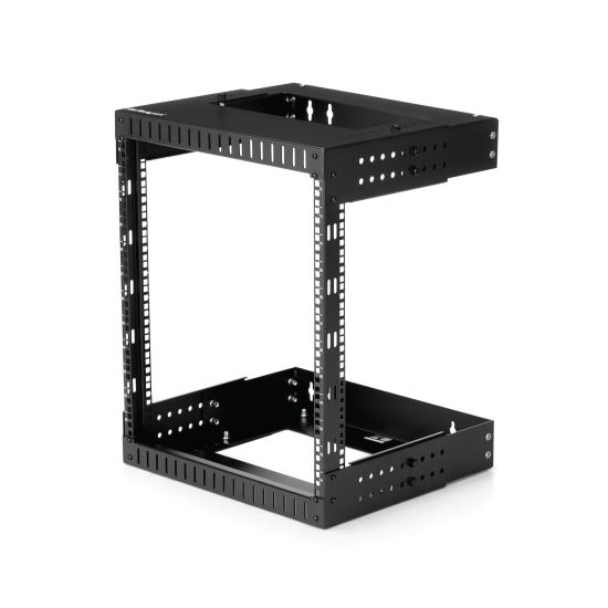 StarTech.com RK12WALLOA rack cabinet 12U Wall mounted rack Black 1
