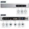 StarTech.com DK30ADD laptop dock/port replicator Wired USB 3.2 Gen 1 (3.1 Gen 1) Type-B Black, Silver 12