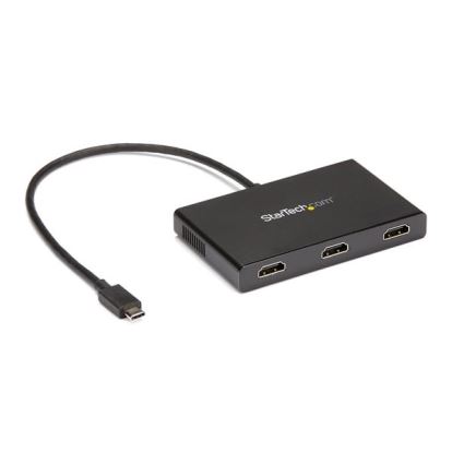 StarTech.com MSTCDP123HD USB graphics adapter 3840 x 2160 pixels Black 1
