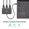 StarTech.com MSTCDP123HD USB graphics adapter 3840 x 2160 pixels Black 10