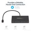 StarTech.com MSTCDP123HD USB graphics adapter 3840 x 2160 pixels Black 11