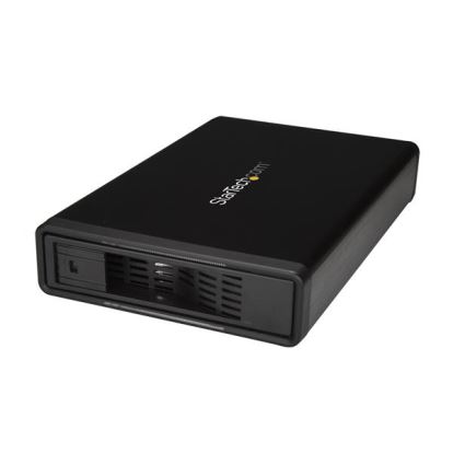 StarTech.com S351BMU33ET storage drive enclosure HDD enclosure Black 3.5" 1