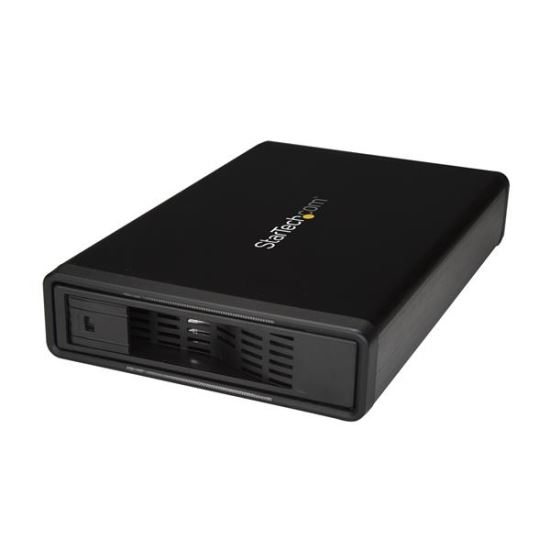 StarTech.com S351BMU33ET storage drive enclosure HDD enclosure Black 3.5" 1