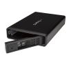 StarTech.com S351BMU33ET storage drive enclosure HDD enclosure Black 3.5" 2