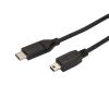 StarTech.com USB2CMB2M USB cable USB 2.0 78.7" (2 m) USB C Mini-USB B Black 1
