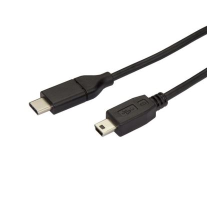 StarTech.com USB2CMB2M USB cable USB 2.0 78.7" (2 m) USB C Mini-USB B Black 1