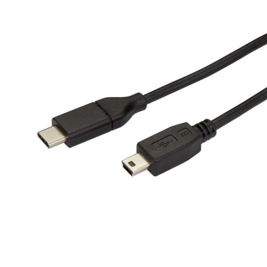 StarTech.com USB2CMB2M USB cable USB 2.0 78.7" (2 m) USB C Mini-USB B Black 1