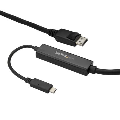 StarTech.com CDP2DPMM3MB video cable adapter 118.1" (3 m) USB Type-C DisplayPort Black 1
