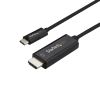 StarTech.com CDP2HD3MBNL video cable adapter 118.1" (3 m) USB Type-C HDMI Black 1