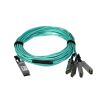 StarTech.com QSFP4X10GAO7 InfiniBand/fibre optic cable 275.6" (7 m) QSFP+ 4x SFP+ Black 2