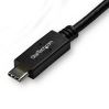StarTech.com CDP2DVI3MBNL video cable adapter 118.1" (3 m) USB Type-C DVI-D Black 3