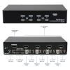 StarTech.com SV431DPUA2 KVM switch Rack mounting Black 9