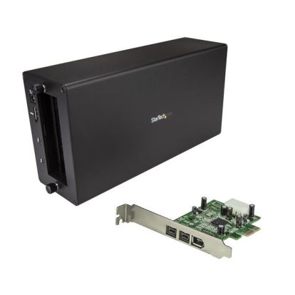 StarTech.com BNDTB1394B3 laptop dock/port replicator Wired Thunderbolt 3 Black 1