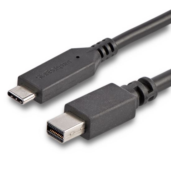 StarTech.com CDP2MDPMM6B video cable adapter 70.9" (1.8 m) USB Type-C Mini DisplayPort Black 1