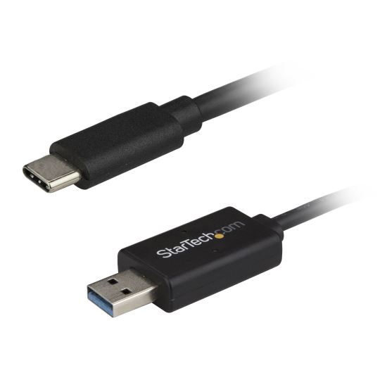 StarTech.com USBC3LINK USB cable USB 3.2 Gen 1 (3.1 Gen 1) 78.7" (2 m) USB A USB C Black 1