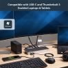 StarTech.com DK30CHDDPPD laptop dock/port replicator Wired USB 3.2 Gen 1 (3.1 Gen 1) Type-C Black, Silver 9