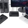 StarTech.com SV431DHD4KU KVM switch Rack mounting Black 5