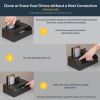 StarTech.com SATDOCK4U3RE media duplicator HDD duplicator Black 3 copies 9