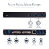 StarTech.com USB3SDOCKDD laptop dock/port replicator Wired USB 3.2 Gen 1 (3.1 Gen 1) Type-B Black, Silver 10