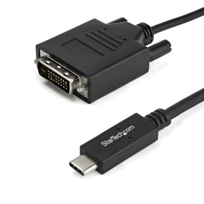 StarTech.com CDP2DVIMM2MB video cable adapter 78.7" (2 m) USB Type-C DVI-D Black 1
