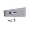 StarTech.com DK30CH2DPPD laptop dock/port replicator Wired USB 3.2 Gen 1 (3.1 Gen 1) Type-C Black, Silver 3