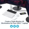 StarTech.com DK30CH2DPPD laptop dock/port replicator Wired USB 3.2 Gen 1 (3.1 Gen 1) Type-C Black, Silver 8