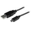 StarTech.com USBAUB15CMBK USB cable USB 2.0 5.91" (0.15 m) USB A Micro-USB B Black 1