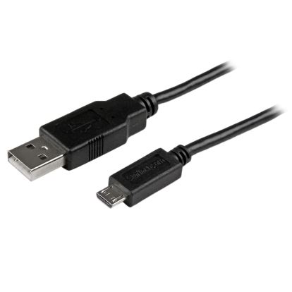 StarTech.com USBAUB3MBK USB cable USB 2.0 118.1" (3 m) USB A Micro-USB B Black 1