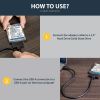 StarTech.com USB312SAT3CB cable gender changer USB 3.1 A SATA 7+15 pin Black 9