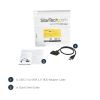 StarTech.com USB312SAT3CB cable gender changer USB 3.1 A SATA 7+15 pin Black 11