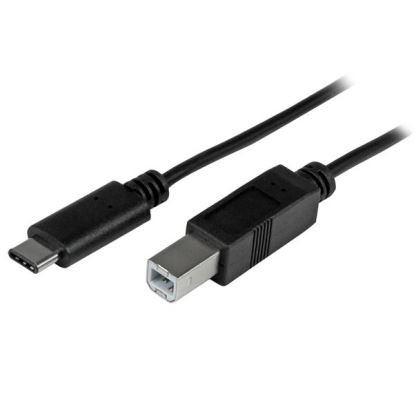 StarTech.com USB2CB2M USB cable USB 2.0 78.7" (2 m) USB C USB B Black 1