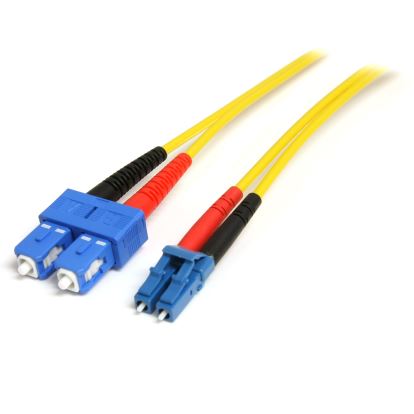 StarTech.com SMFIBLCSC1 InfiniBand/fibre optic cable 39.4" (1 m) LC SC Yellow 1