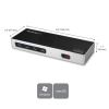 StarTech.com DK30A2DH laptop dock/port replicator Wired USB 3.2 Gen 1 (3.1 Gen 1) Type-C Black, Silver 2