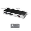StarTech.com DK30A2DH laptop dock/port replicator Wired USB 3.2 Gen 1 (3.1 Gen 1) Type-C Black, Silver 10
