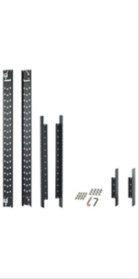 APC NetShelter SX 42U 600mm Wide Recessed Rail Kit Black 1