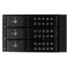 StarTech.com HSB3SATSASBA disk array 0 TB Black 3