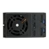 StarTech.com HSB3SATSASBA disk array 0 TB Black 4