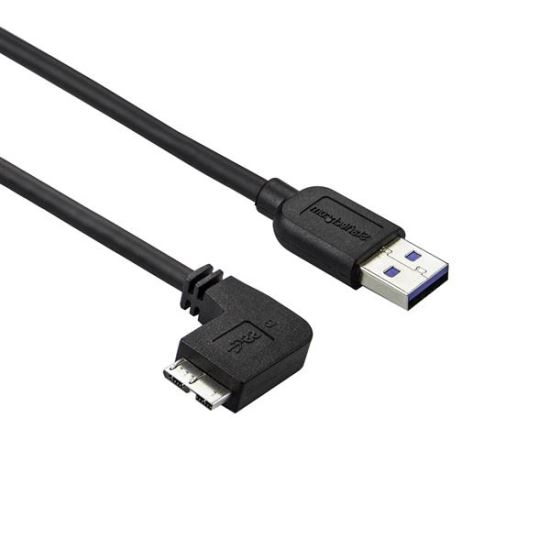 StarTech.com USB3AU2MLS USB cable USB 3.2 Gen 1 (3.1 Gen 1) 78.7" (2 m) USB A Micro-USB B Black 1