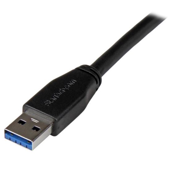 StarTech.com USB3SAB10M USB cable USB 3.2 Gen 1 (3.1 Gen 1) 393.7" (10 m) USB A USB B Black 1