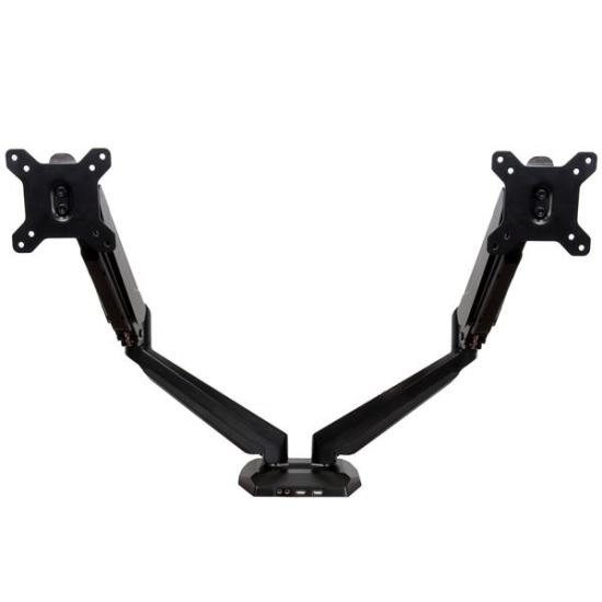 StarTech.com ARMSLIMDUO monitor mount / stand 30" Desk Black 1