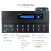 StarTech.com USBDUPE115 media duplicator USB flash drive duplicator Black 15 copies 5